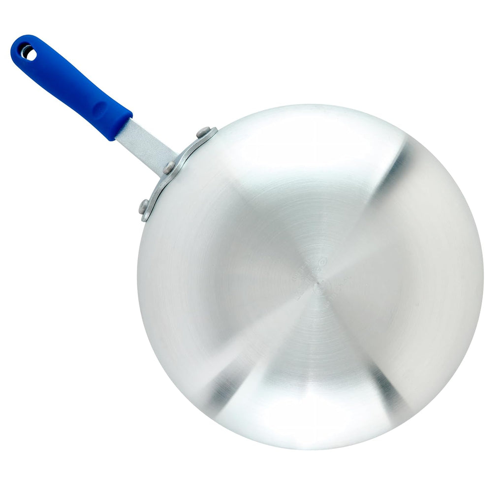 Winco Aluminum Stir Fry Pan, 11-Inch,Silver