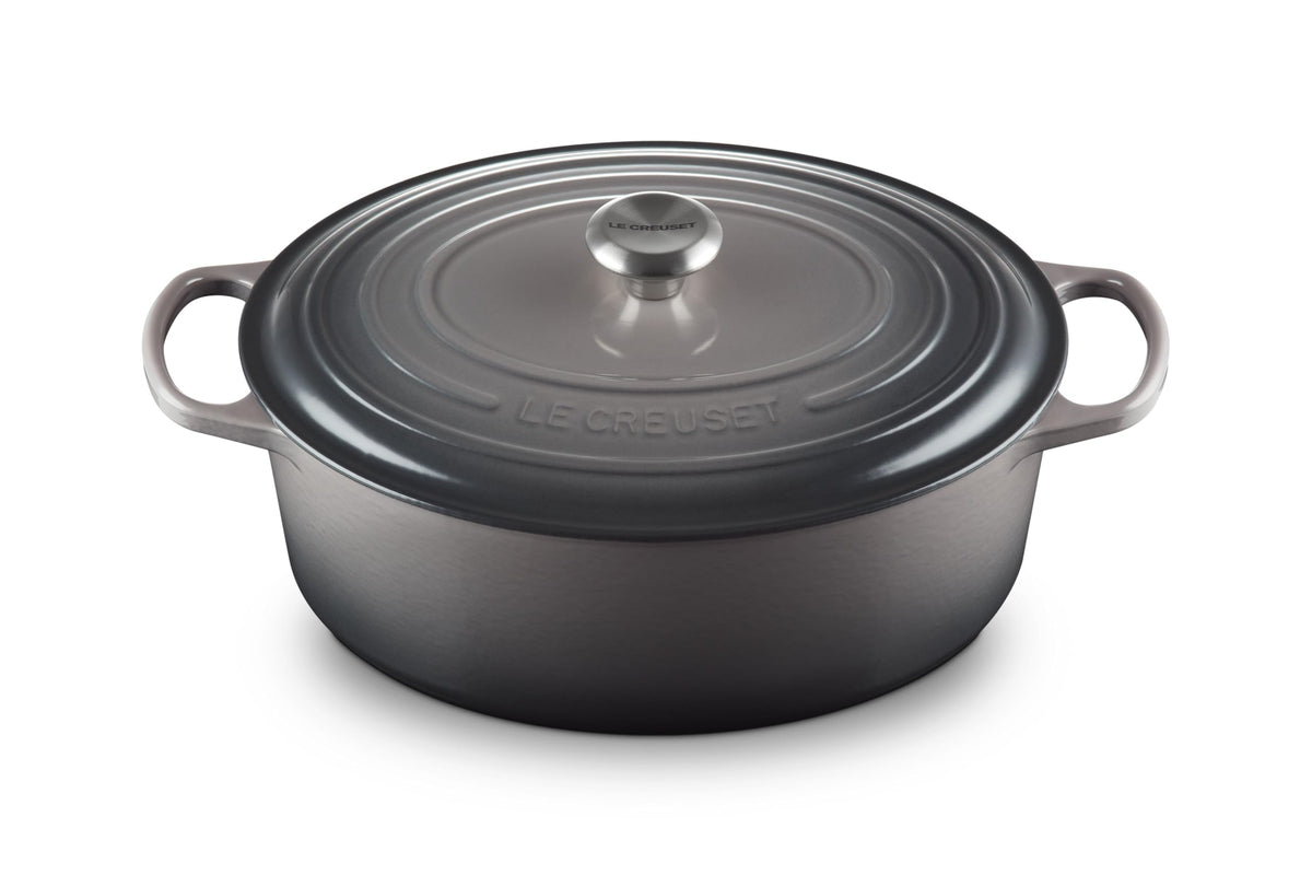 Le Creuset Enameled Cast Iron Oval Dutch Oven, 8 qt., White