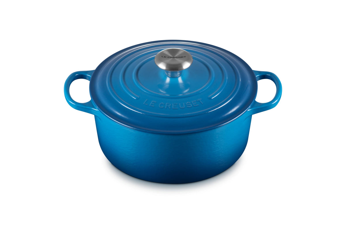 Le Creuset Enameled Cast Iron Round Dutch Oven, 5.5 qt., Cerise