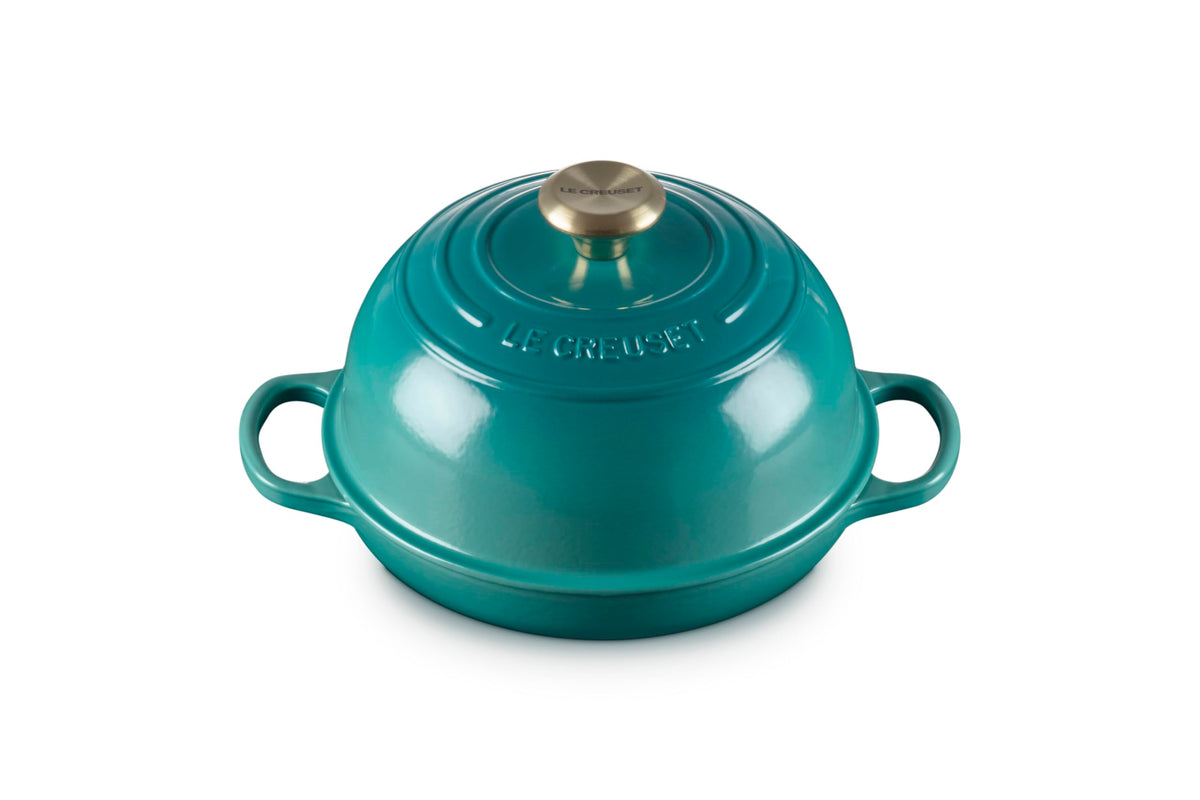 Le Creuset Enameled Cast Iron Oval Bread Oven, 11.5 inch, Sea Salt