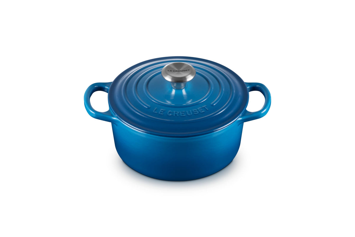 Le Creuset Enameled Cast Iron Round Dutch Oven, 5.5 qt., Cerise