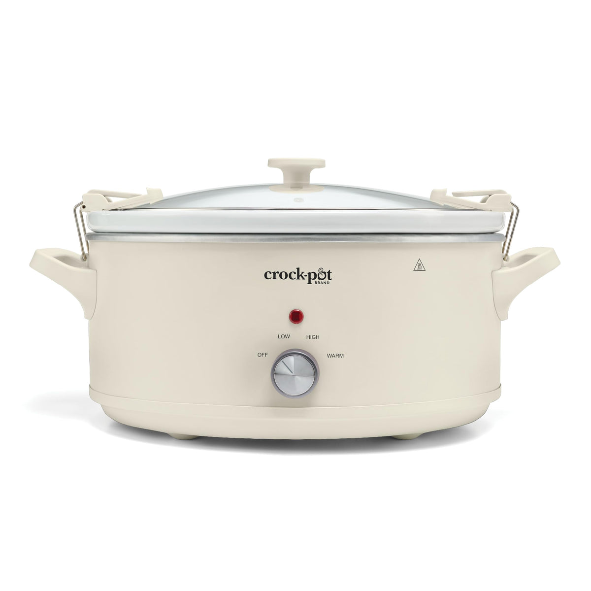 Crock-Pot Cook N Carry Oval Manual Portable Slow Cooker, Silver, 6-Quart
