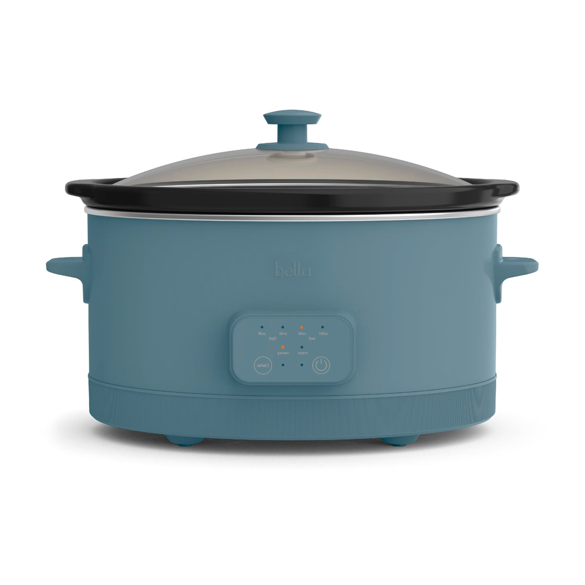 bella SAVOR 6qt Programmable Non-Toxic Slow Cooker, Oatmilk