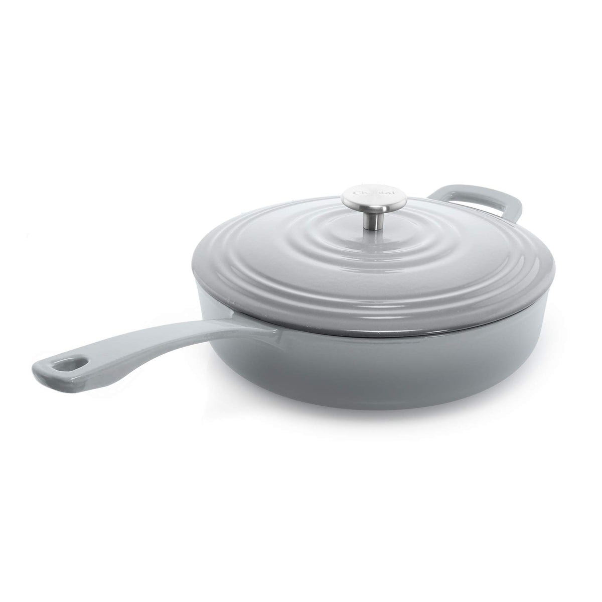 Chantal Cast Iron Dutch Oven, 7 qt, US Formulated Premium Enamel, Cobalt Blue