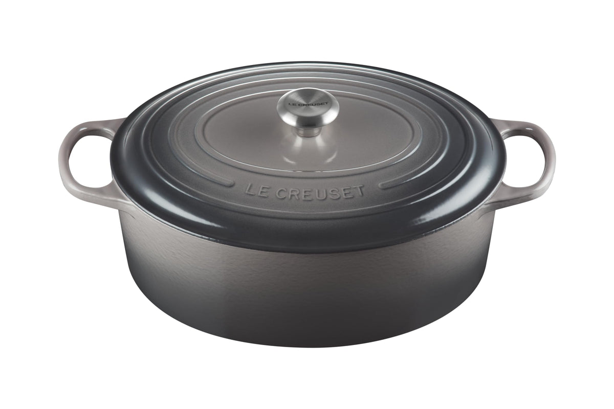 Le Creuset Enameled Cast Iron Oval Dutch Oven, 8 qt., White