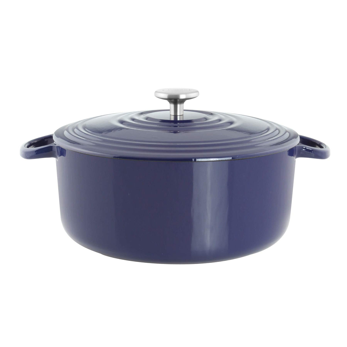 Chantal Cast Iron Dutch Oven, 7 qt, US Formulated Premium Enamel, Cobalt Blue