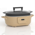 MAGNIFIQUE 6 Quart Multi-Cooker with 8-in-1 Casserole Programmable Slow Cooker, Dutch Oven, Pasta, Nonstick, Oven Safe Pot to 500°F Oatmeal