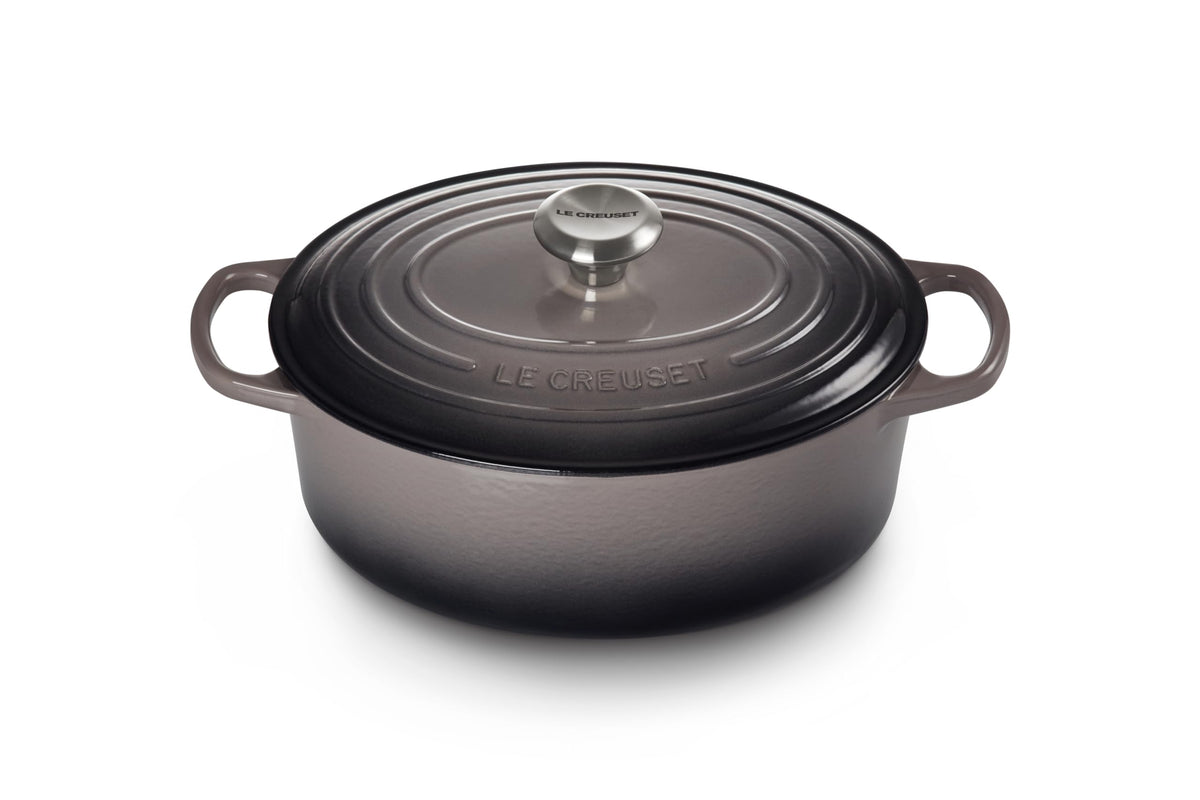 Le Creuset Enameled Cast Iron Oval Dutch Oven, 8 qt., White