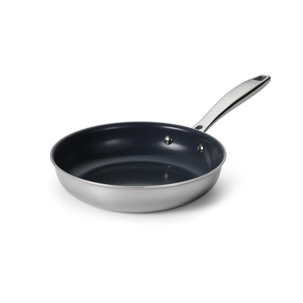 Tramontina Signature Tri-Ply Clad Stainless Steel 12.5-Inch Wok with lid