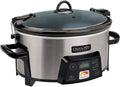 Crock-Pot SCCPCTS605-S Cook Travel Serve 6-Quart Programmable Slow Cooker