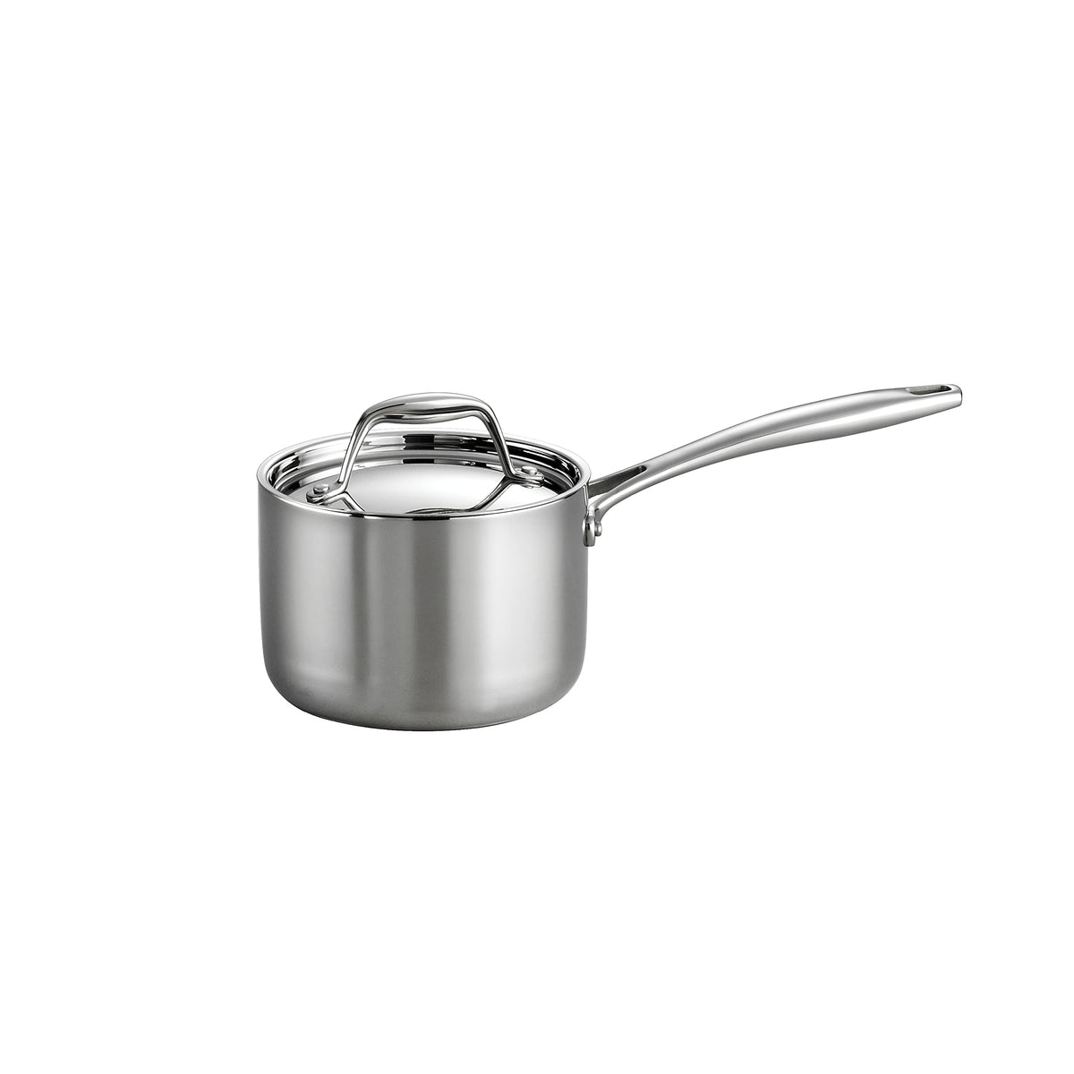 Tramontina Signature Tri-Ply Clad Stainless Steel 12.5-Inch Wok with lid