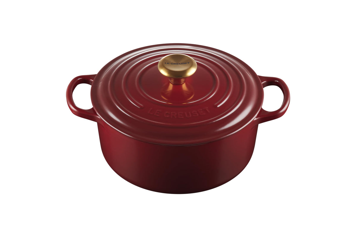 Le Creuset Enameled Cast Iron Round Dutch Oven, 5.5 qt., Flame