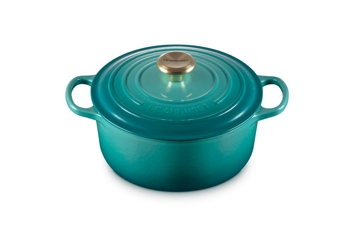 Le Creuset Enameled Cast Iron Round Dutch Oven, 5.5 qt., Cerise