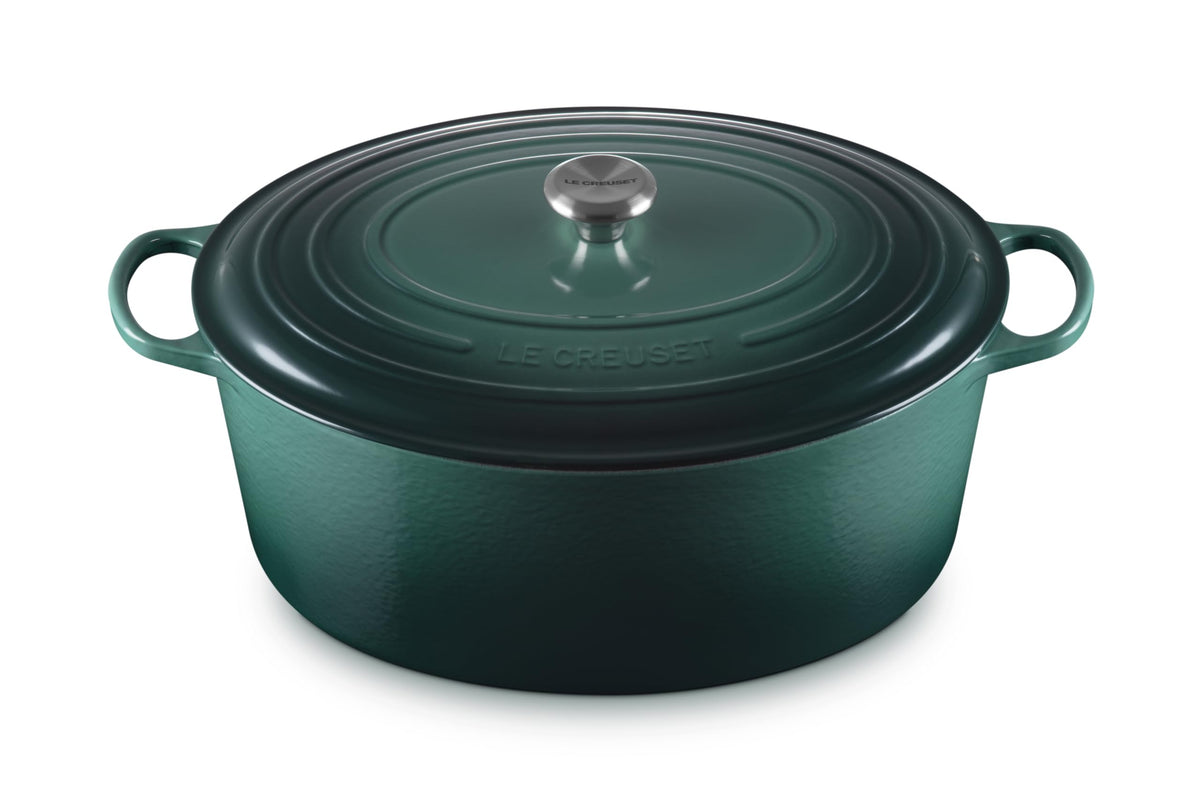 Le Creuset Enameled Cast Iron Oval Dutch Oven, 8 qt., White