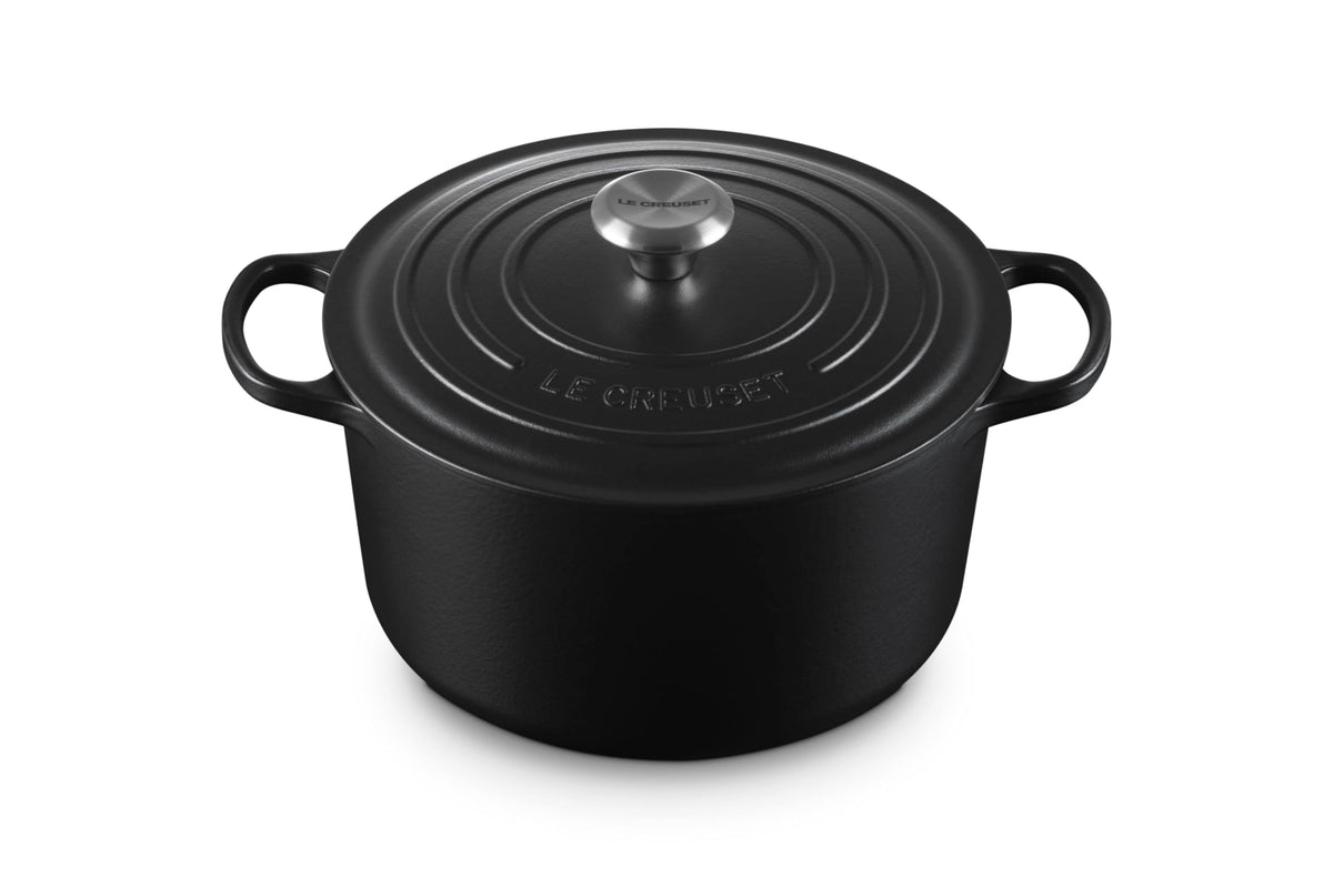 Le Creuset Enameled Cast Iron Signature Deep Round Oven, 6.5 qt., Sea Salt