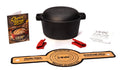 Brixby 5 QT Sourdough Dutch Oven, Enameled Cast Iron with Skillet Lid