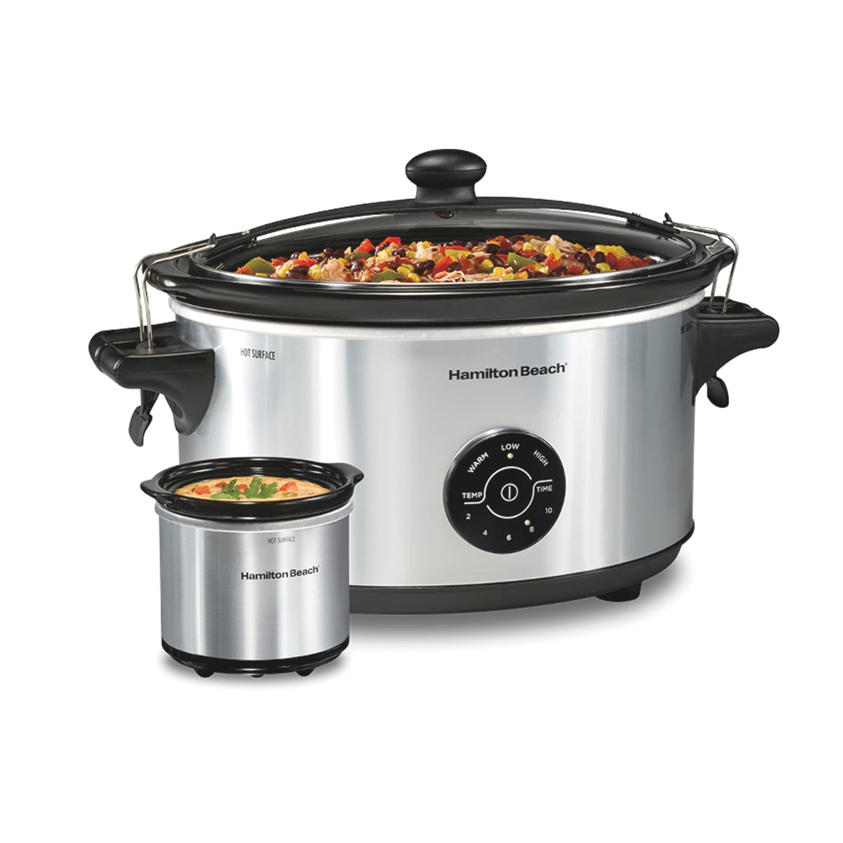 Hamilton Beach 7 Quart Stay or Go Portable Programmable Slow Cooker