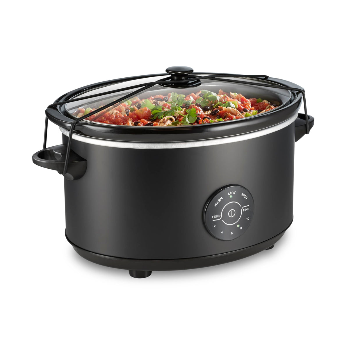 Hamilton Beach 7 Quart Set & Forget Portable Programmable Slow Cooker