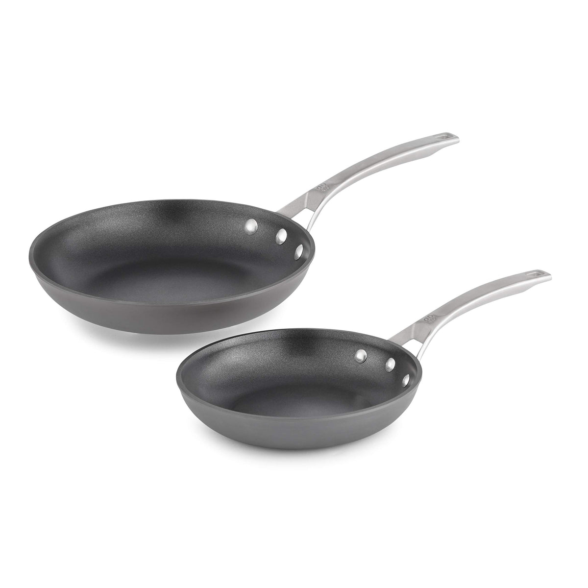 Calphalon Signature Hard-Anodized Nonstick Wok, 12", Flat-Bottom, Oven-Safe, PFOA-Free, Black