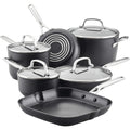 KitchenAid Hard-Anodized Nonstick Stir Fry Pan/Wok, 12.25-Inch, Matte Black