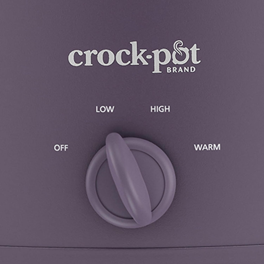 Crock-Pot® Design Series 7-Quart Manual Slow Cooker, Purple Potato