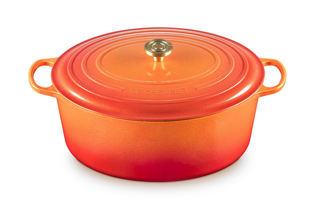 Le Creuset Enameled Cast Iron Oval Dutch Oven, 8 qt., White