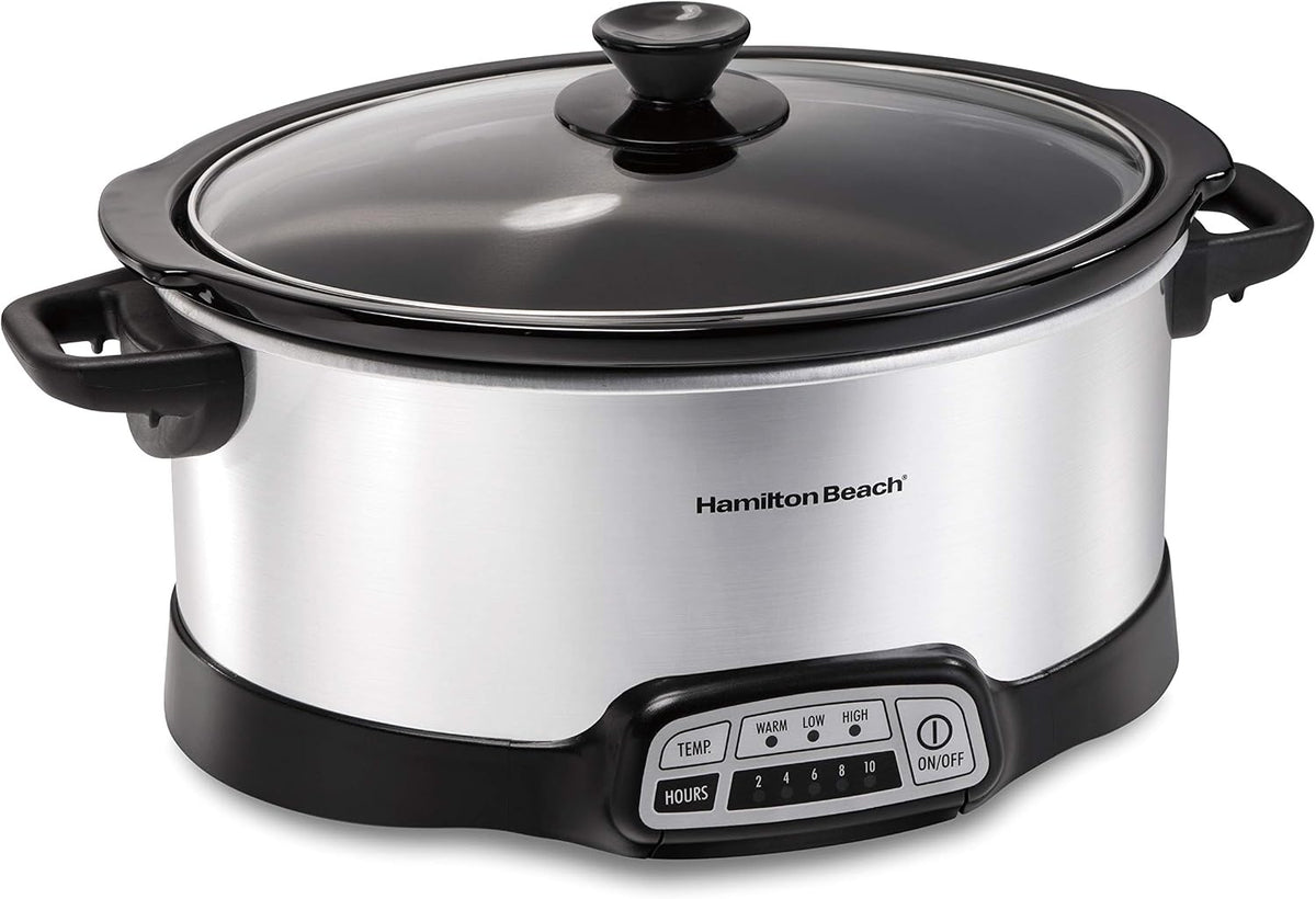 Hamilton Beach Set & Forget 7 Quart Programmable Slow Cooker