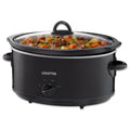 Gourmia Slow Cooker – 6 Quart, Manual Controls, Removable Stoneware, Black