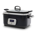 GreenPan Elite 14-in-1 Nonstick 6QT Electric Slow Cooker, PFAS-Free Ceramic Multi-Cooker, In-Pot Browning, Dishwasher Safe Lid & Removable Crock, Stainless Steel Steamer, Silicone Handles, Sage Green