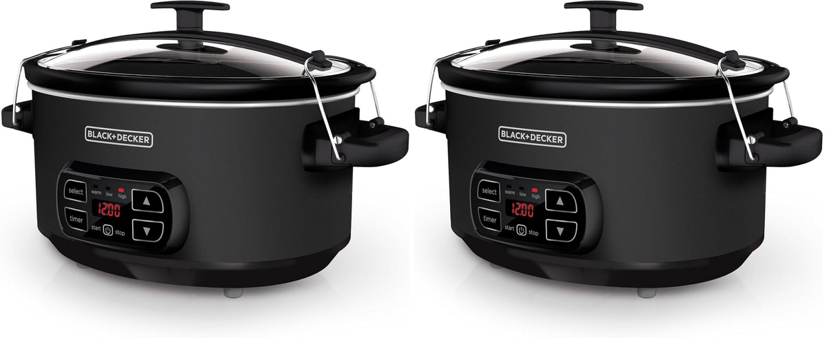 BLACK+DECKER 7-Quart Chalkboard Slow Cooker