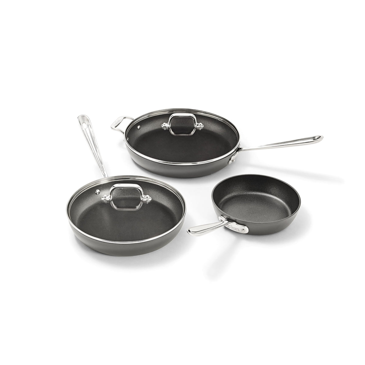 All-Clad HA1® Nonstick 12" Fry Pan with Lid, Induction Ready