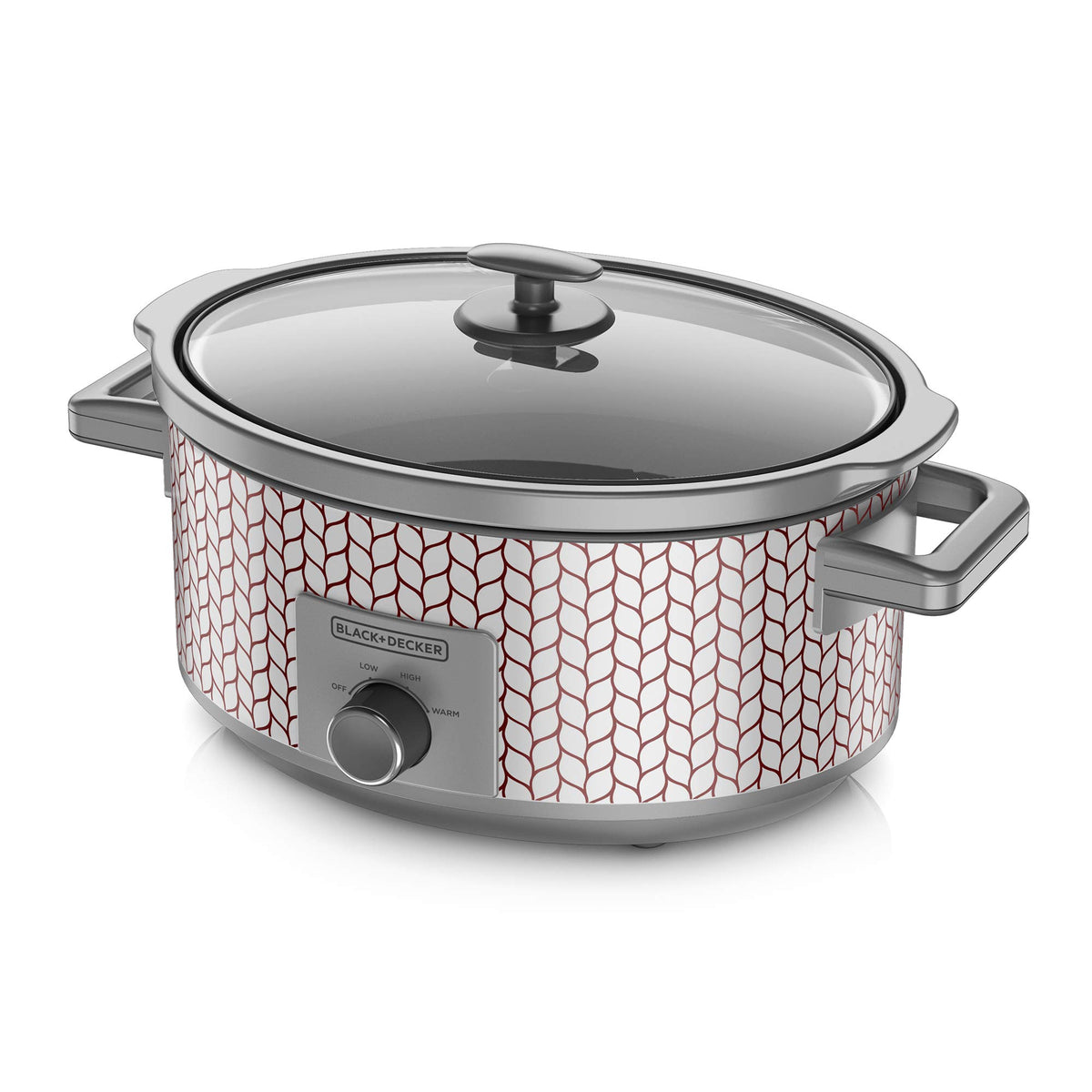 BLACK+DECKER 7-Quart Slow Cooker, Teal