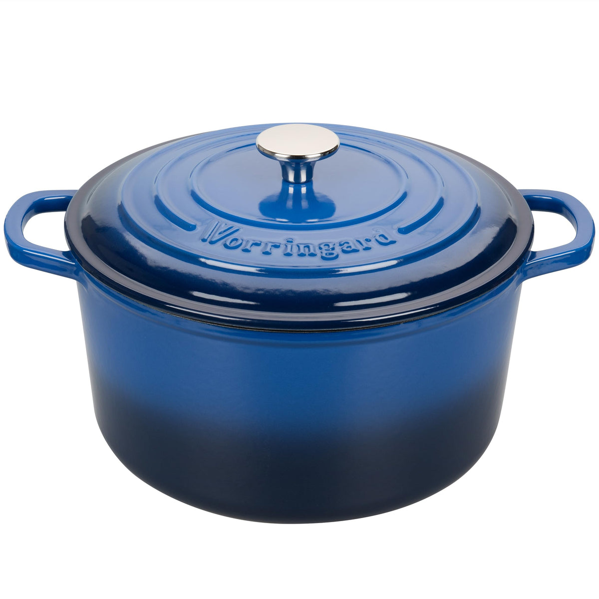 VORRINGARD Enameled Cast Iron Dutch Oven Pot with Lid, for Sourdough Bread Baking, Round Dutch Ovens, 4.5 Quart, Pink