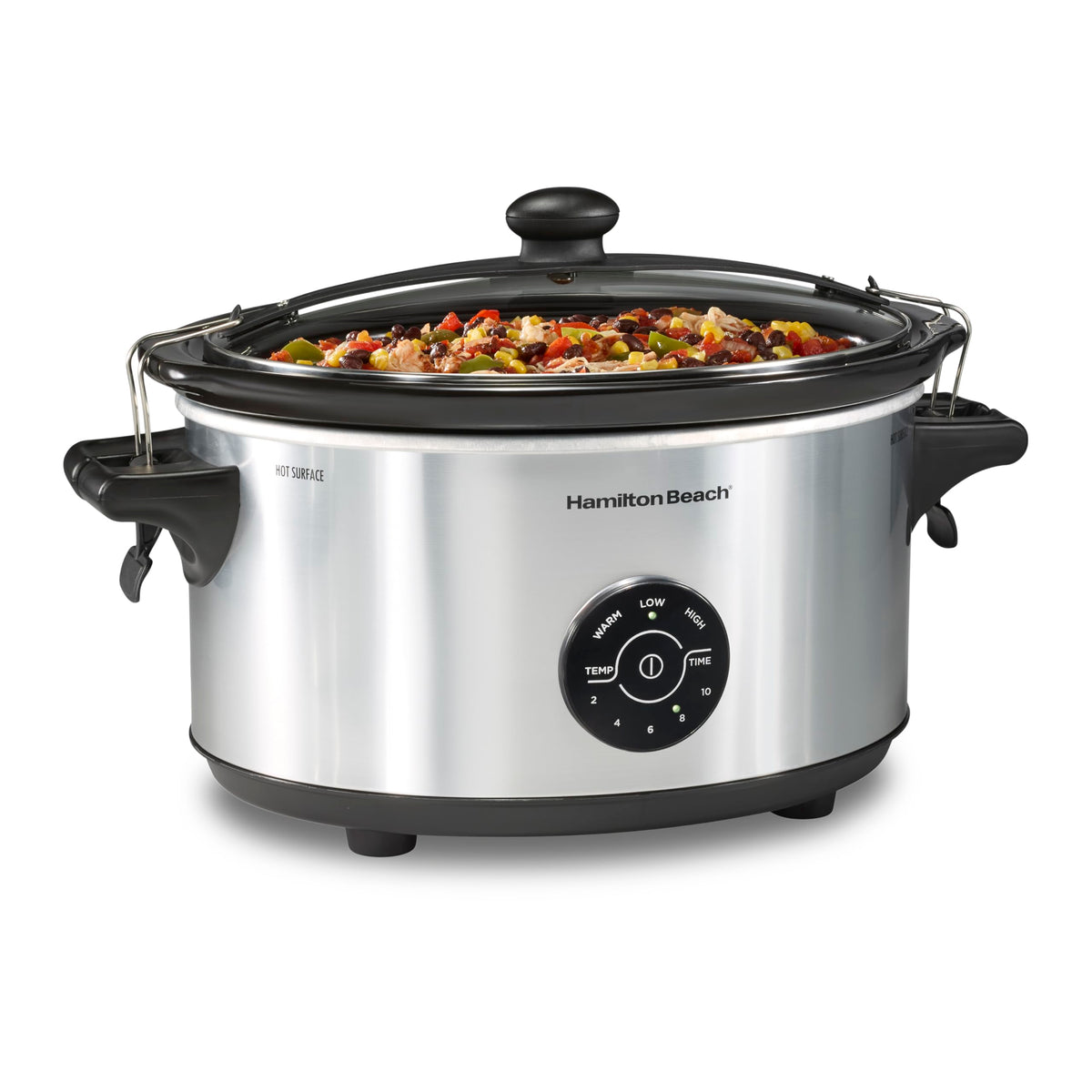 Hamilton Beach 7 Quart Stay or Go Portable Programmable Slow Cooker