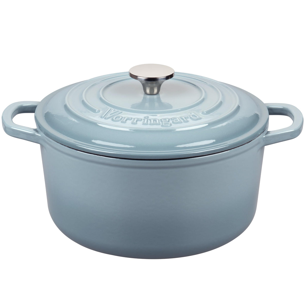 VORRINGARD Enameled Cast Iron Dutch Oven Pot with Lid, for Sourdough Bread Baking, Round Dutch Ovens, 4.5 Quart, Pink