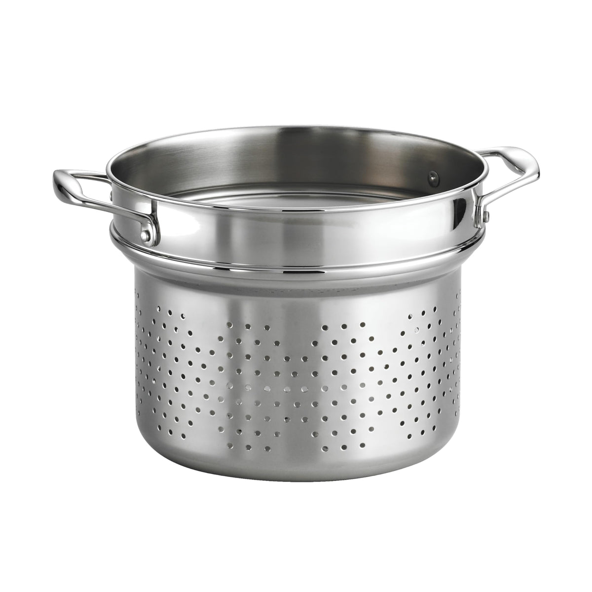 Tramontina Signature Tri-Ply Clad Stainless Steel 12.5-Inch Wok with lid