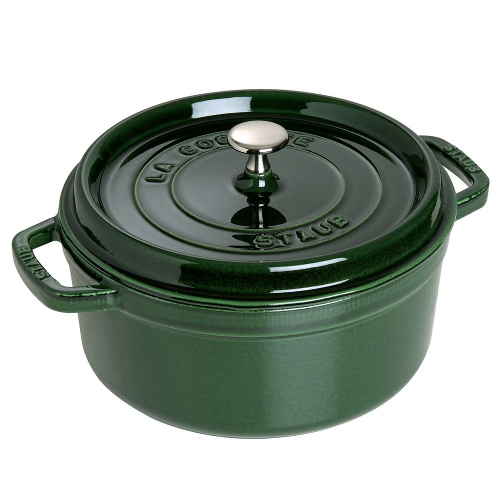 Staub Cast Iron 7-qt Round Cocotte - Grenadine, Made in France