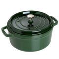 Staub Cast Iron 7-qt Round Cocotte - Grenadine, Made in France