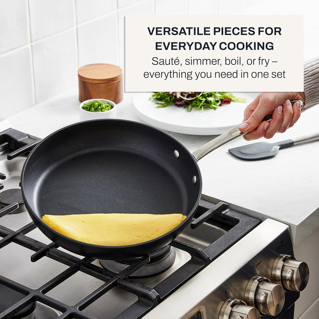 All-Clad HA1® Nonstick 12" Fry Pan with Lid, Induction Ready