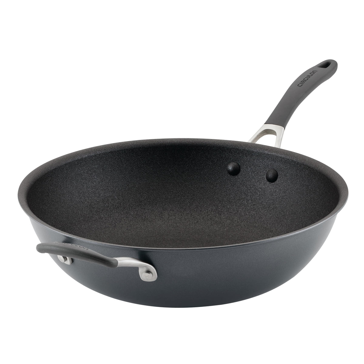 Circulon A1 Series Nonstick Induction Stir Fry Pan, 13.25-Inch, Graphite