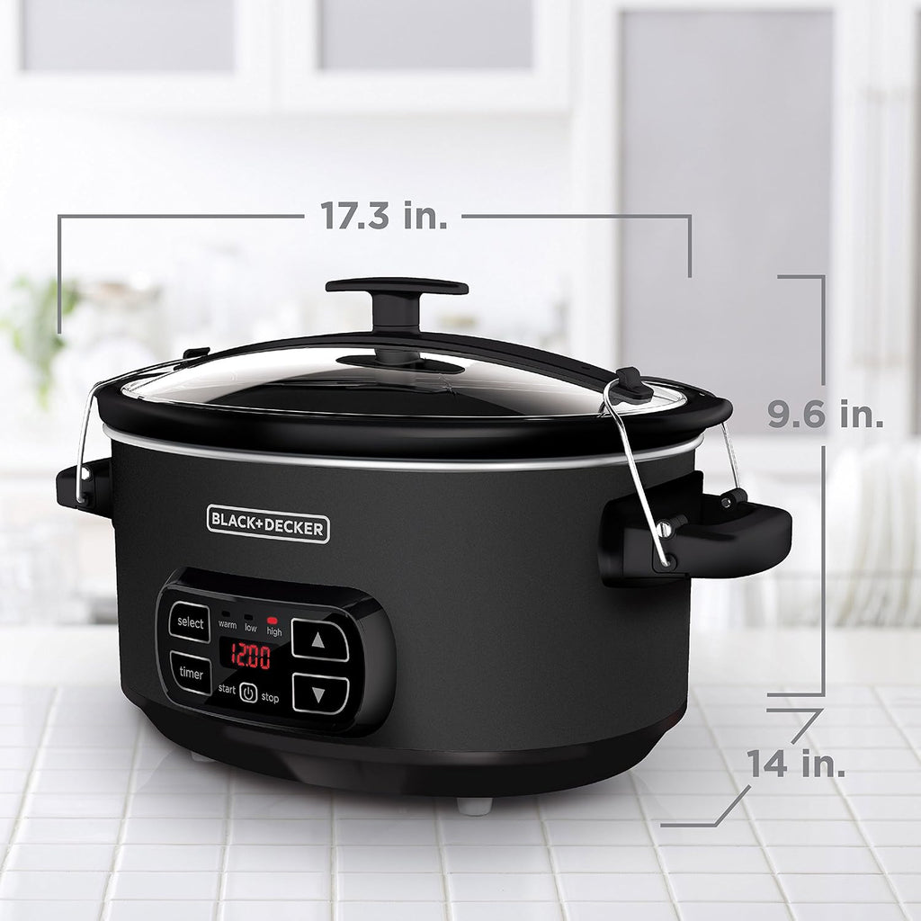 BLACK+DECKER 7-Quart Chalkboard Slow Cooker