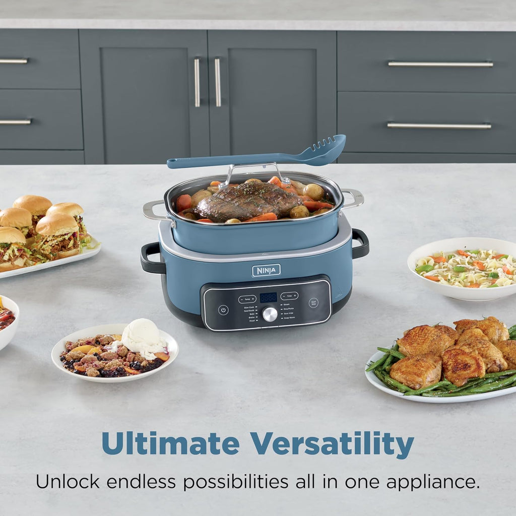 Ninja® PossibleCooker™ PRO Plus 9-in-1, 8.5-qt, Blue Macaron, MC2001