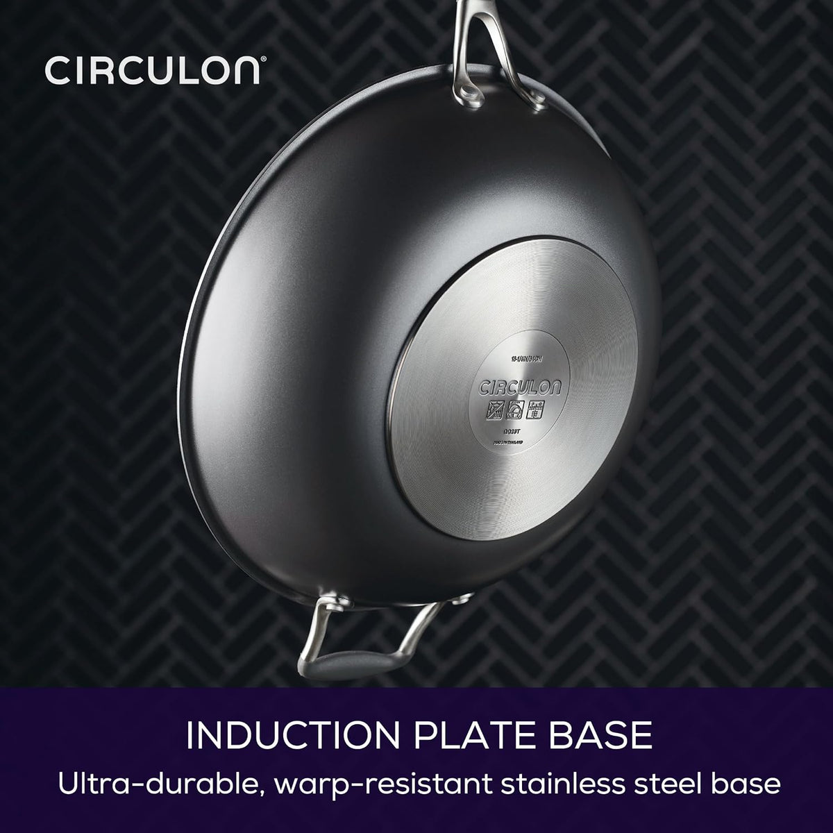 Circulon A1 Series Nonstick Induction Stir Fry Pan, 13.25-Inch, Graphite