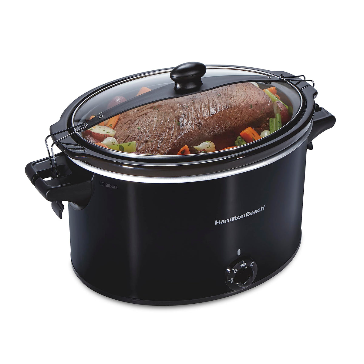 Hamilton Beach Stay or Go Extra Large 10 Quart Portable Slow Cooker