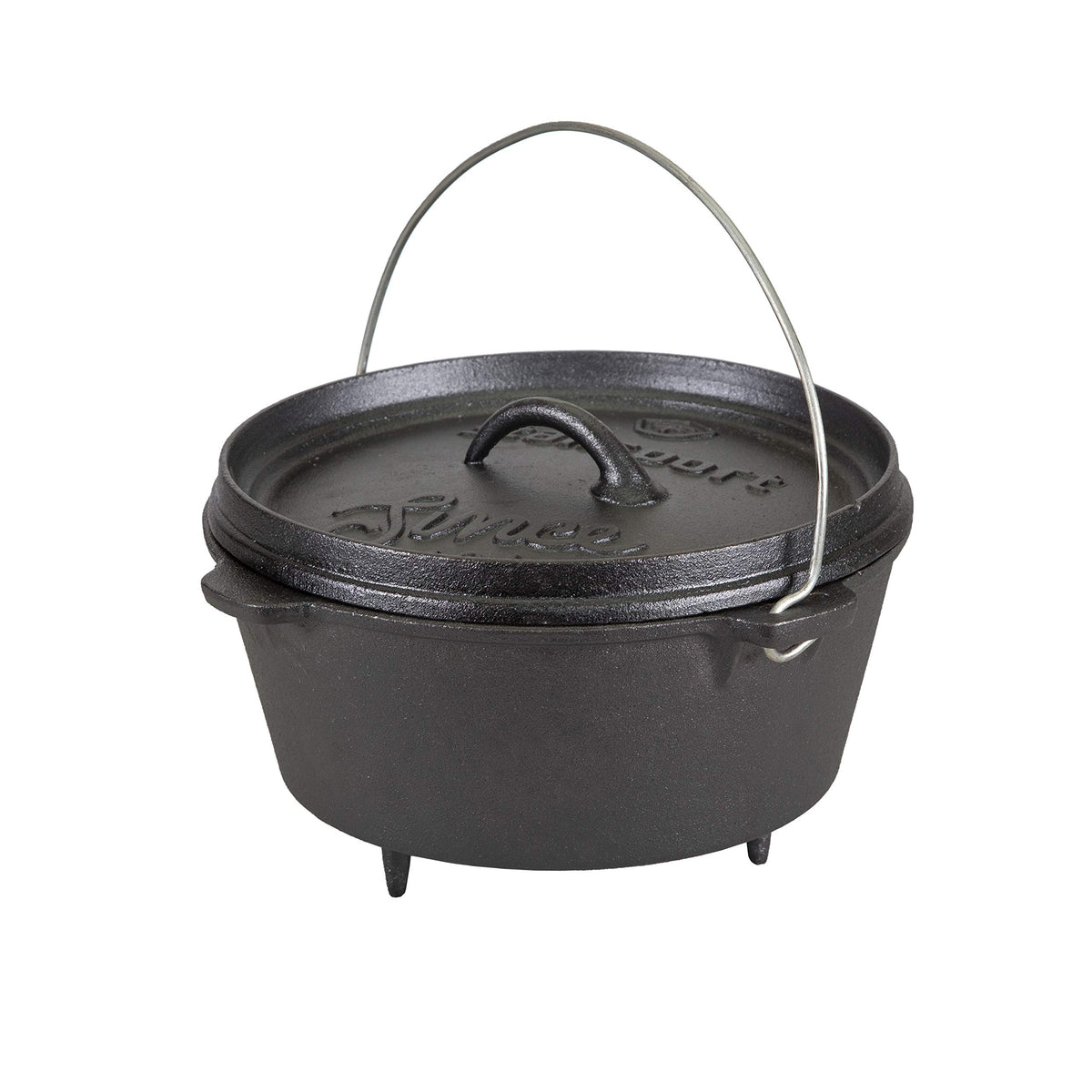 Stansport Pre-Seasoned Cast Iron Dutch Oven