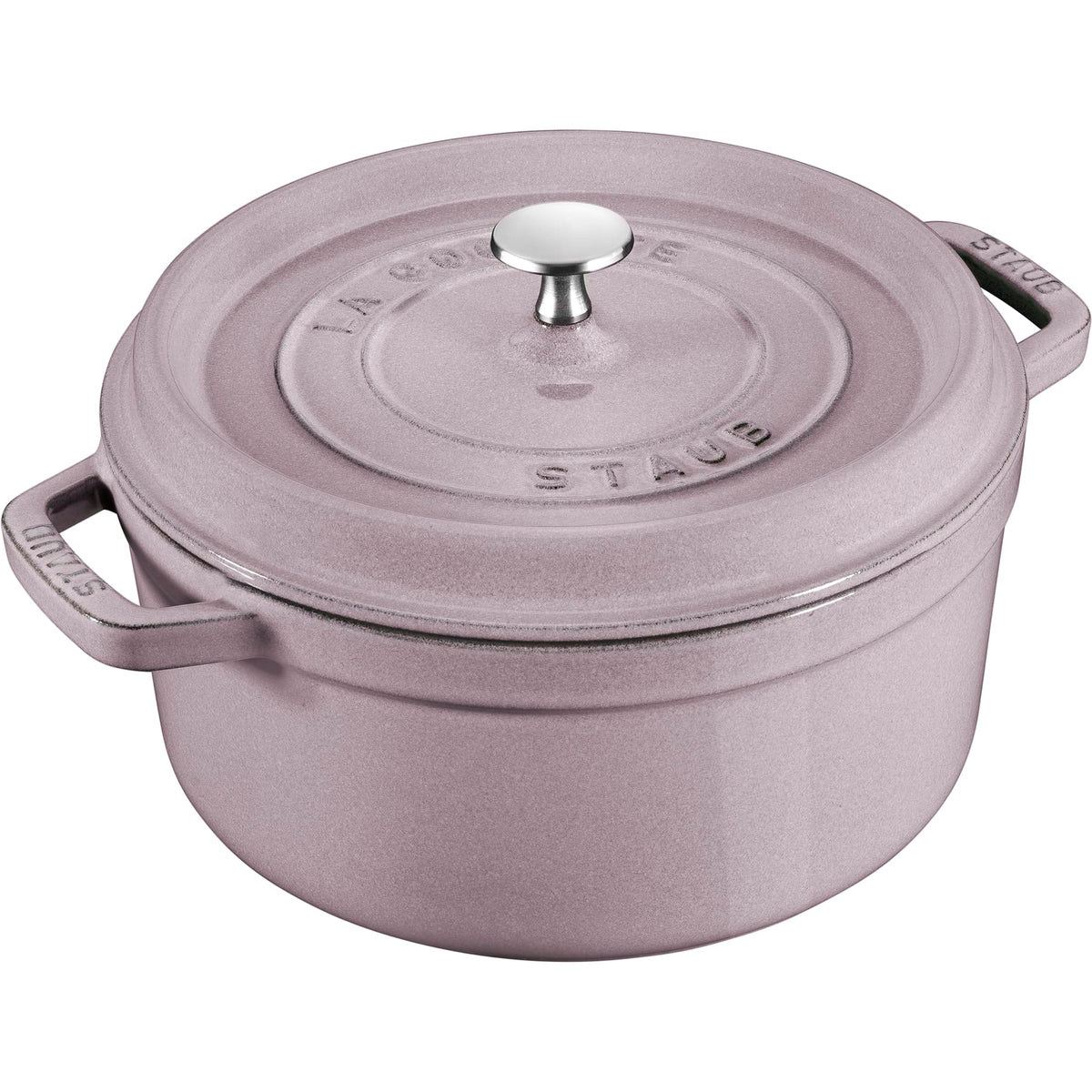 Staub Cast Iron 4-qt Round Dutch Oven - Citron