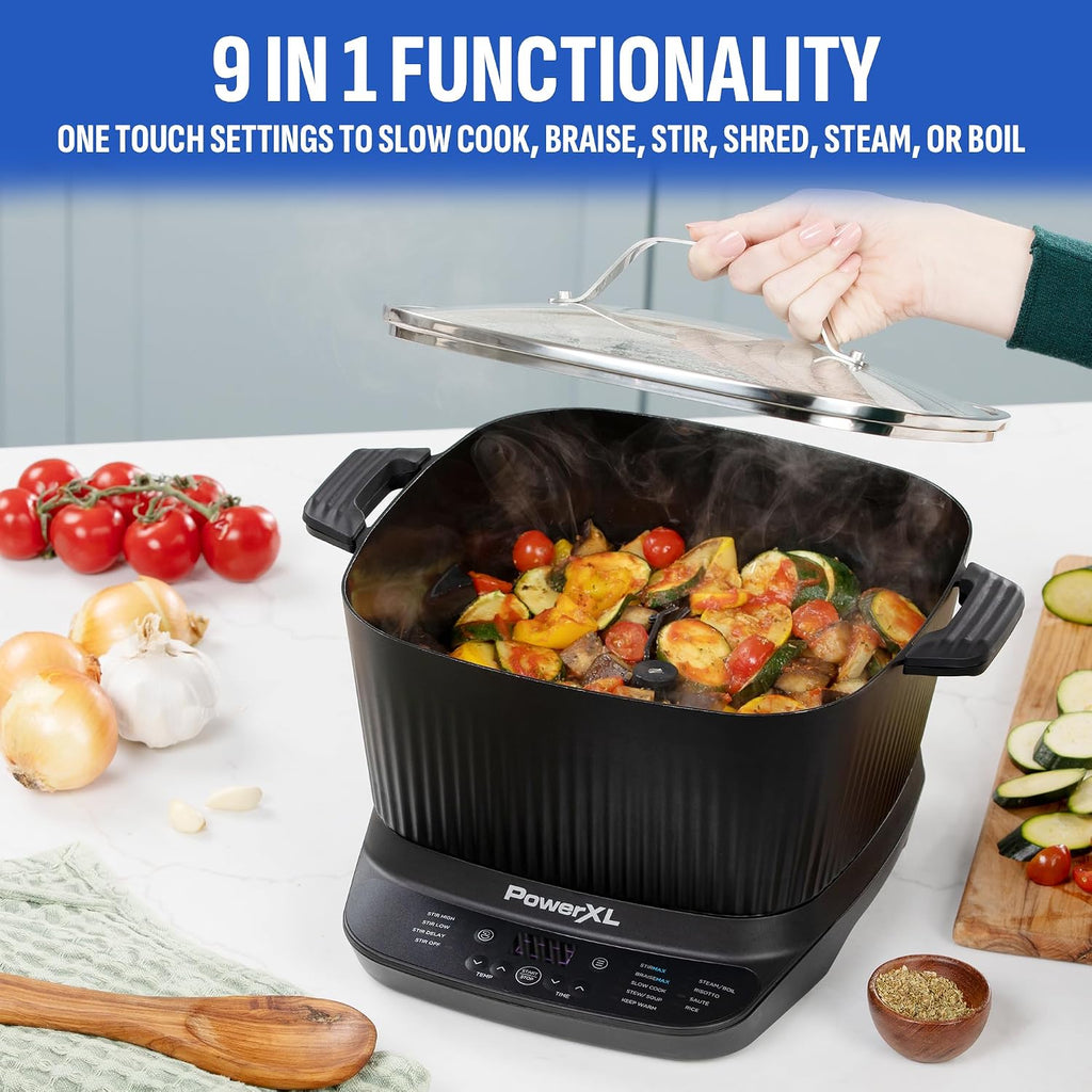 STIRMAX DELUXE 7.5QT Digital Multi-Cooker with Auto Stir