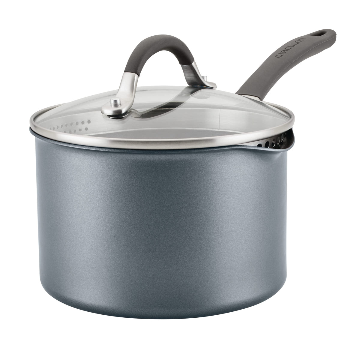 Circulon A1 Series Nonstick Induction Wok with Lid, 14-Inch, Graphite