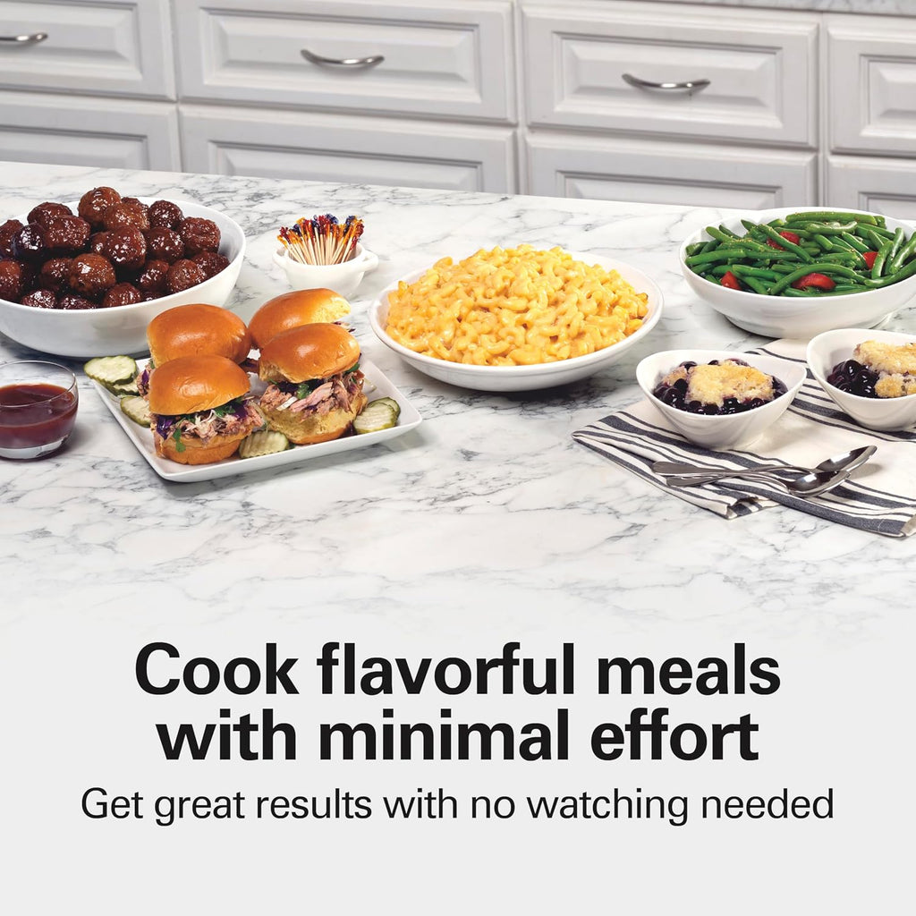 Hamilton Beach Stay or Go Extra Large 10 Quart Portable Slow Cooker
