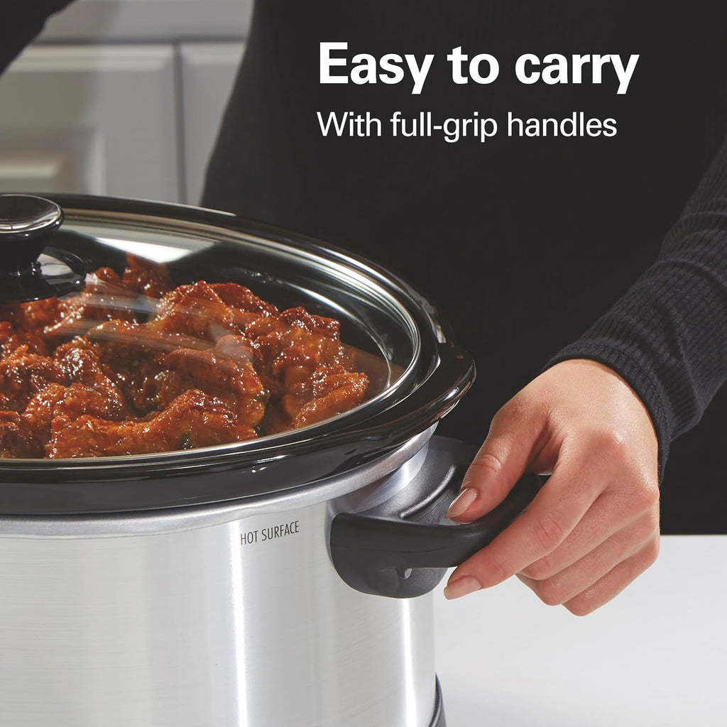 Hamilton Beach Set & Forget 7 Quart Programmable Slow Cooker